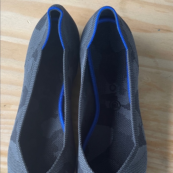 Rothy's Black and Blue Camouflage Flats - Picture 3 of 13